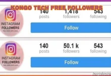 Kongo Tech Free Followers